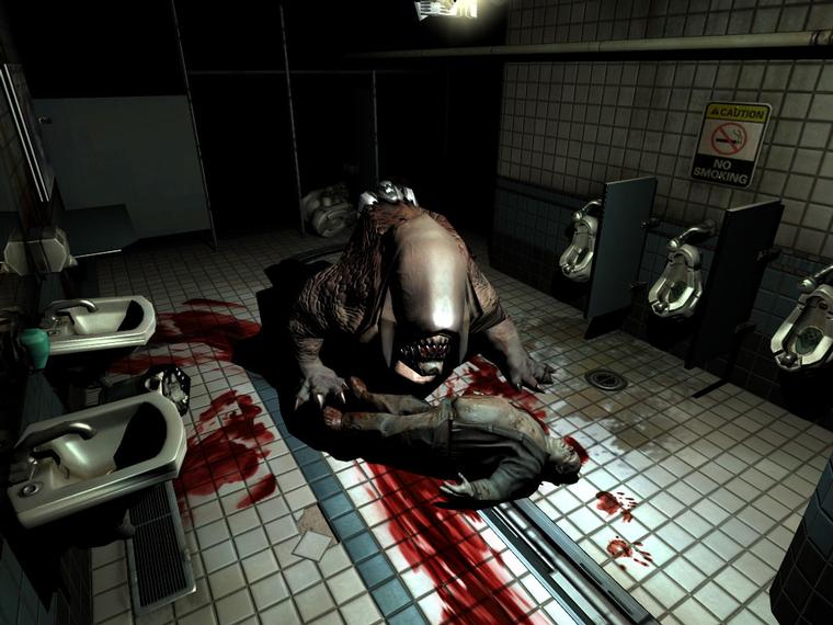 DOOM III: кровавая расправа в сортире