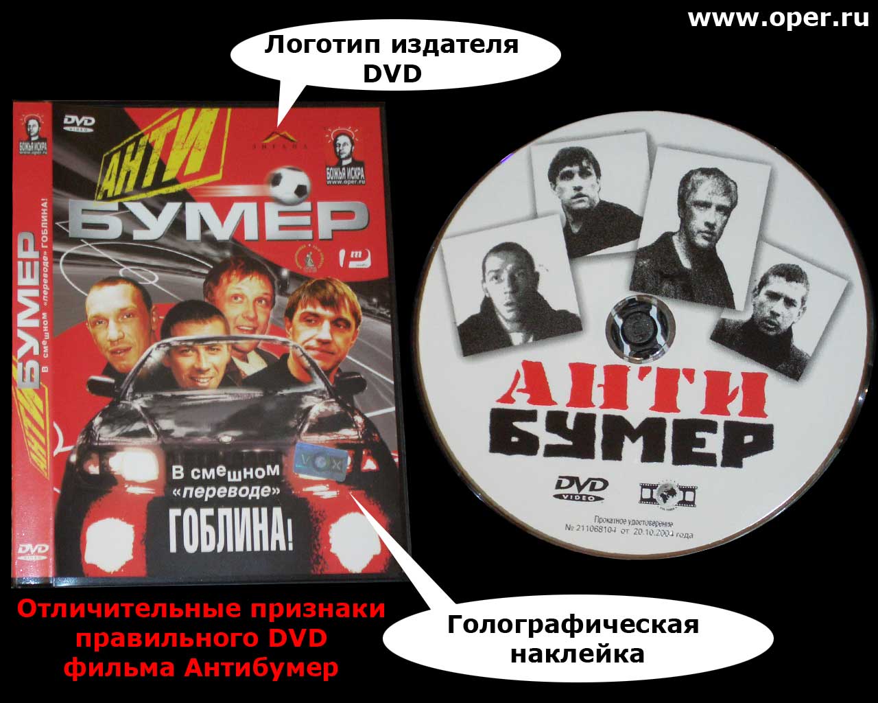 Правильный DVD Антибумера