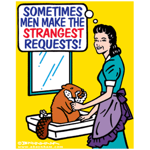 Shave the beaver!
