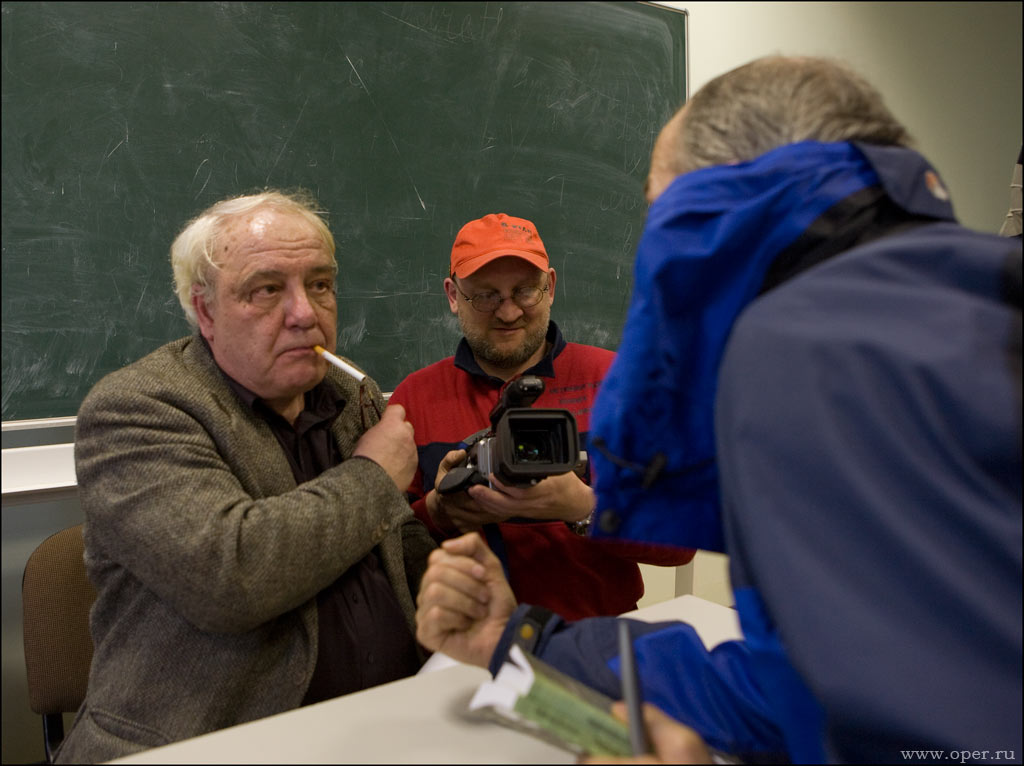 Владимир Буковский в ЛГУ