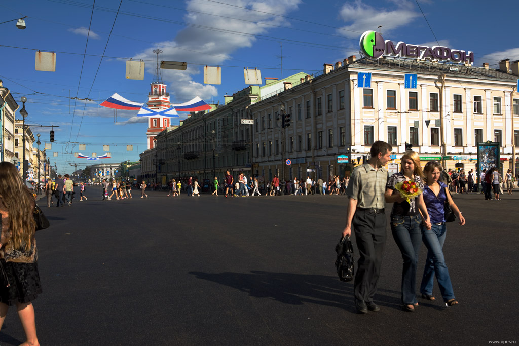 Невский без машин