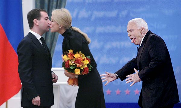 Кандидат подкрался