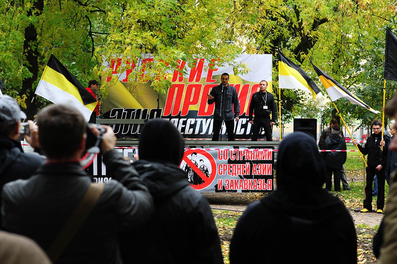 Митинг русских националистов