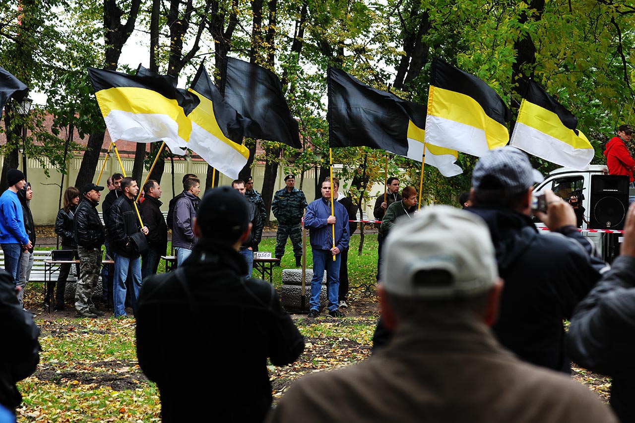 Митинг русских националистов