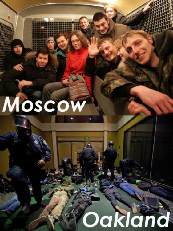 Зверства московского ОМОНа