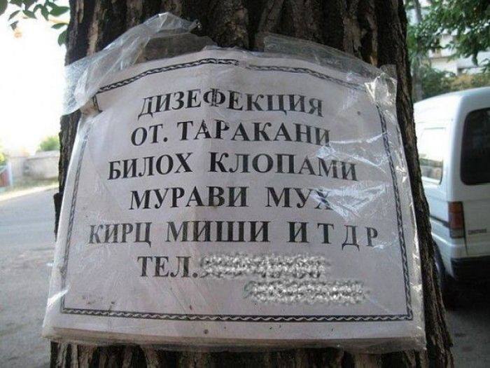 Спектр услуг