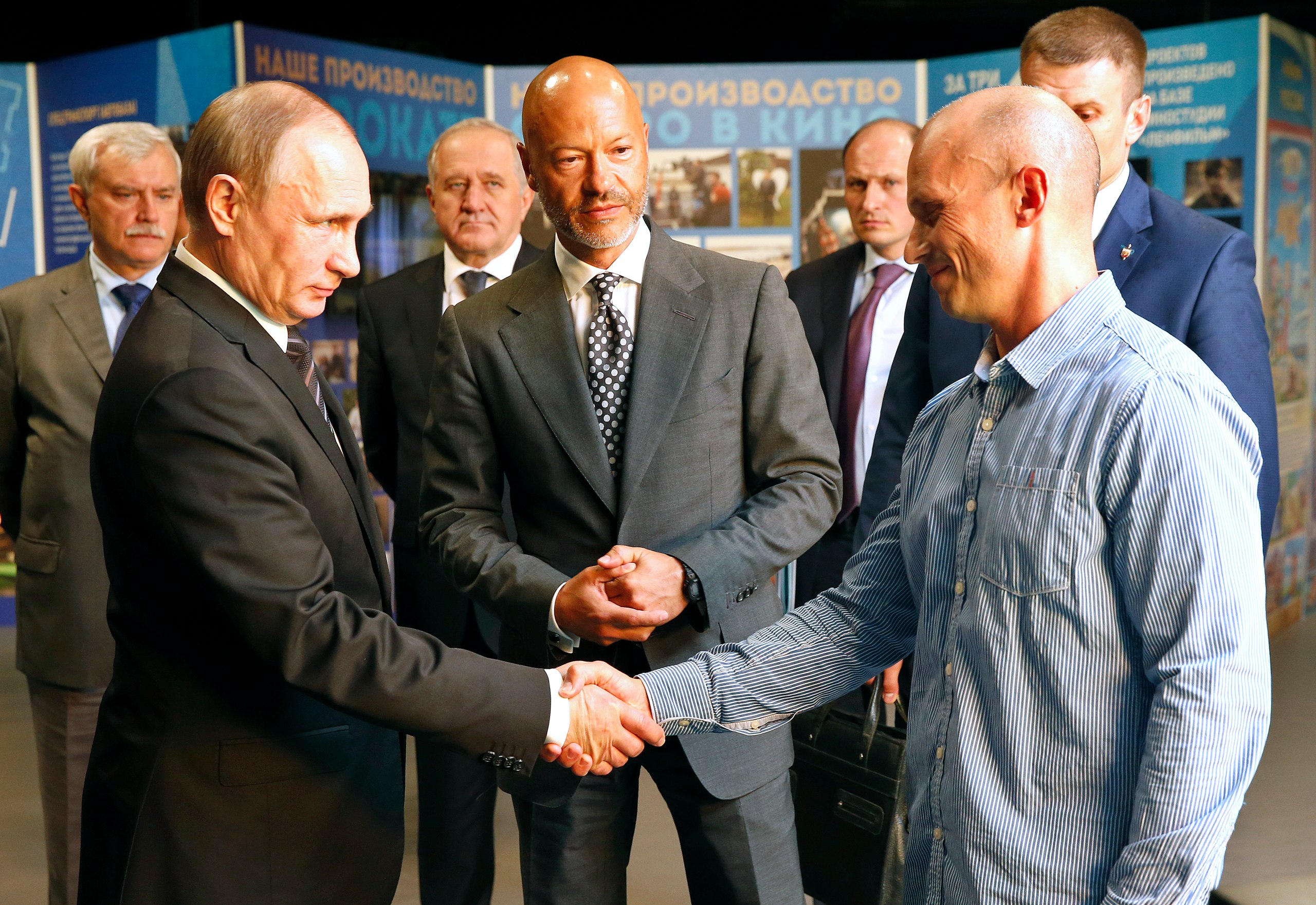 Владимир Путин и Андрей Шальопа