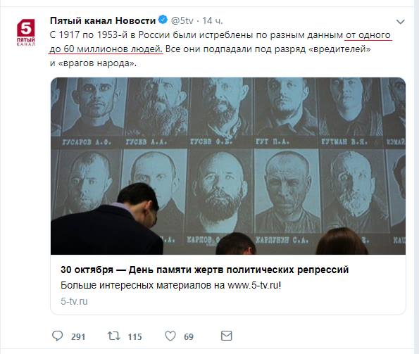 Жертвы репрессий