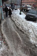 Тротуар на Лиговке