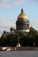 Исаакиевский собор и Медный всадник