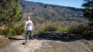 Собака-убийца в Канарских горах
