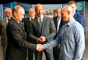 Владимир Путин и Андрей Шальопа